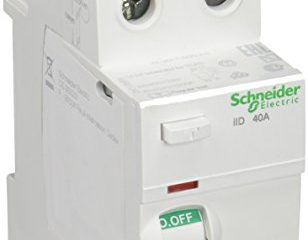 Schneider Electric A9R61240 iID Interruptor Diferencial, Clase A SI, 2P, 40A, 30mA, 73.5mm x 36mm x 91mm, Blanco