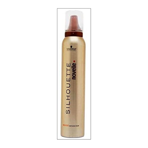 Schwarzkopf Professional Silhouette Novelle Mousse Extreme Hold Moldeador - 200 ml (4045787299793)
