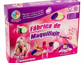 Science4you - Juego fábrica de maquillaje - El mejor regalo para las niñas