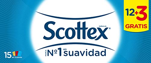 Scottex - Pañuelo - 12 + 3 uds