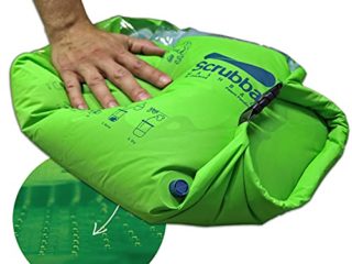 Scrubba Sistema de Lavado Portátil Bolsa de Lavado 2.0 - Bolsa Estanca Impermeable para Viajes Autocaravana Camping Senderismo - Sistema con Tabla de Lavar