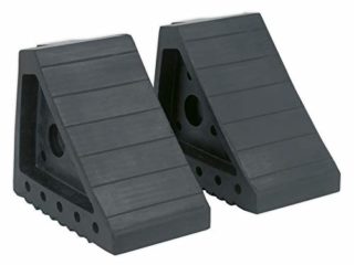 Sealey WC01 - Cuñas en las ruedas de goma, 2.2 kg
