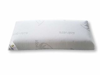 Seasons Almohada viscoelastica 135 cms, Antiácaros y Antibacterias, Tejido Aloe Vera Hilo de Plata.Doble Funda, Tratamiento Ozono