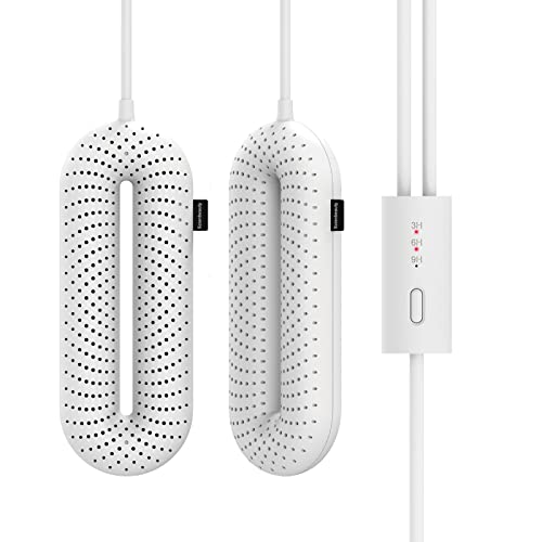 Secador de Botas Secador de Zapatos, Secadores de Calzado portátiles con Temporizador de 3 Modos para Viajes domésticos, Calentador de Botas de diseño Plegable Secado rápido