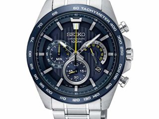 Seiko Reloj cronógrafo para Hombre de Cuarzo con Correa en Acero Inoxidable SSB301P1