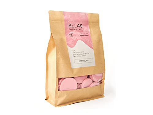 Selas Cera Depilatoria Caliente De FáCil Fusión Rosa - 1 Kg