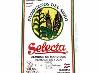 Selecta - Almidón de Mandioca - Almidón de Yuca - Producto Paraguayo - Ideal para Preparar Pan de Queso-1000 Kg