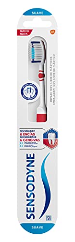 Sensodyne, Cepillo de dientes Suave, Sensibilidad & Encías, para aliviar la sensibilidad dental, 1 unidad