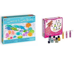 Sentosphère Damerik 075231 Jabones Y Olores + 141 Kit De Cosméticos Taller De Mi Perfume Flores Románticas