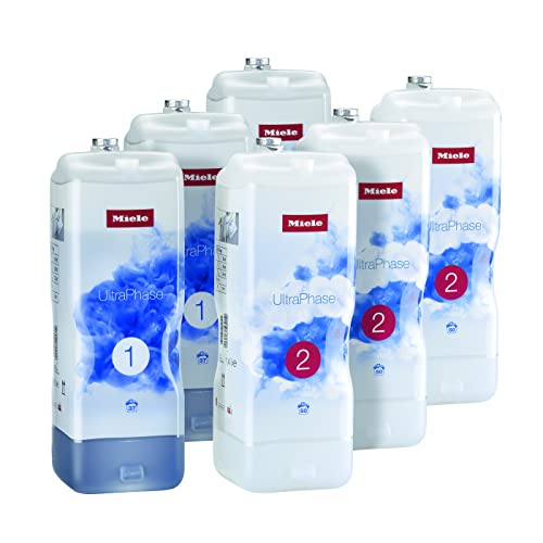 Set con 5 cartuchos de UltraPhase de Miele para lavadoras TwinDos, hasta 100 lavados