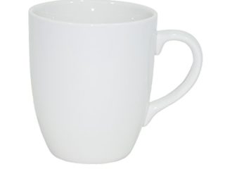 Set de 12 Tazas de Porcelana auténtica, de 300 ml, Ideales para Pintar, para hostelería y hogar