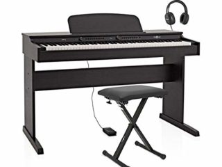 Set de Piano Digital DP-6 de Gear4music + Accesorios