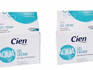 Set of 2 x 50 ml Cien Aqua Moisturising Cream for all skin types by cien