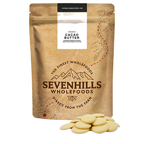 Sevenhills Wholefoods Manteca De Cacao Orgánico, Obleas, 500g