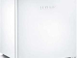 SEVERIN Mini congelador con 4 estrellas de congelación, congelador pequeño con estante intermedio, congelador bajo para hogares con poco espacio, 32 litros, blanco, GB 8882