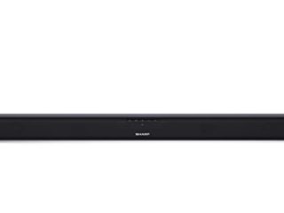 Sharp HT-SB110 - Barra de sonido cine en casa (Bluetooth, HDMI, ARC/CEC, Potencia máxima total de salida:90W, control remoto, 80 cm) color negro
