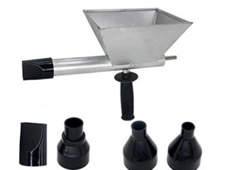 sharprepublic Pistola de lechada de mortero eléctrica, máquina de lechada de cemento portátil con 4 boquillas para ladrillos, paredes, suelos, decoración del hogar