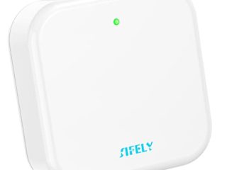 Sifely Puerta de enlace inteligente electrónica de la cerradura de puerta de la entrada sin llave, puente de Wi-Fi/Wi-Fi de la cerradura de Bluetooth, puerta de enlace de Wi-Fi/puente de Wi-Fi, G2 Hub