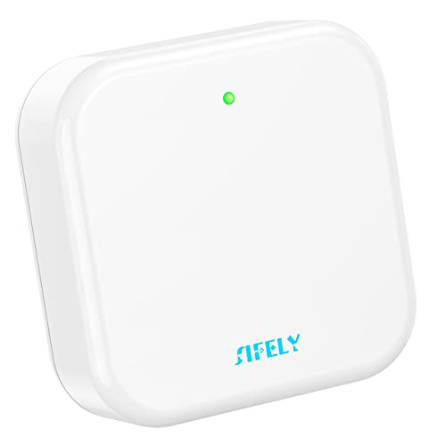 Sifely Puerta de enlace inteligente electrónica de la cerradura de puerta de la entrada sin llave, puente de Wi-Fi/Wi-Fi de la cerradura de Bluetooth, puerta de enlace de Wi-Fi/puente de Wi-Fi, G2 Hub