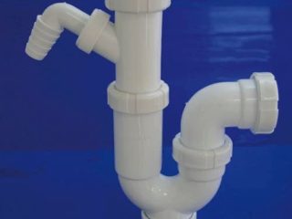 Sifon Curvo Extensible T-31, con Toma Lavadora 1 1/2