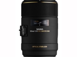 Sigma EX 2.8/105 DG Macro C/AF OS HSM - Teleobjetivo para Canon, Color Negro