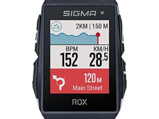 SIGMA SPORT ROX 11.1 EVO Blanco HR Set | Ciclocomputador inalámbrico GPS y navegación, con SHORT BUTLER y Sensor de frecuencia cardíaca | Navegación GPS en exteriores con muchas funciones inteligentes