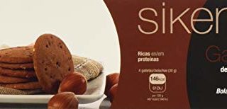 Siken Diet - Galletas de Chocolate, Ricas en Proteínas, Snack Ideal para Picar entre Horas - Caja con 3 Sobres de 5 Galletas,112.5 g