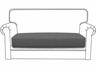 Silingsan Funda de Sofá Elástica, Universal Cubierta para Sofá Ajustables de Anti Arañazos, Antideslizantes, para Perros, Gatos y Otras Mascotas, (Gris Claro, 3 Plazas)