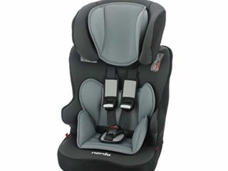 Silla de coche para Bebe elevador avec harnais RACER grupo 1/2/3 (9-36kg) con proteccion lateral -Nania Access gris