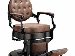Sillón de barbero MAE BLACK
