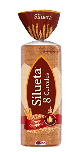 Silueta - Pan de Molde Integral 8 Cereales 24 Rebanadas, 650 g