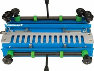 Silverline 633936 - Plantilla para juntas cola de milano .Anchura máxima de corte 300 mm