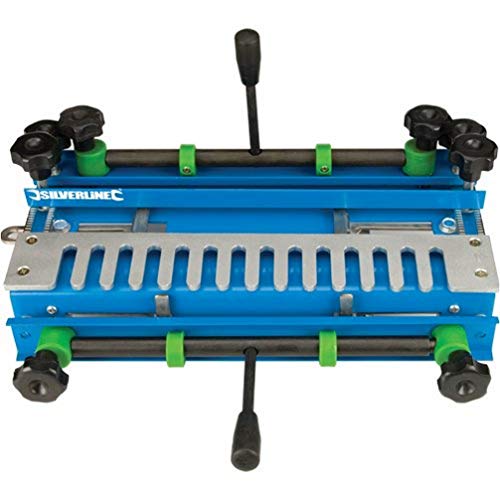Silverline 633936 - Plantilla para juntas cola de milano .Anchura máxima de corte 300 mm