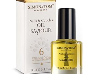 Simon&Tom Nail Oil Saviour - Aceite Endurecedor y Reparador de Uñas - Nutre, Regenera, Fortalece & Acelera el crecimiento - 6 Aceites Naturales - Hecho en España - 9ml