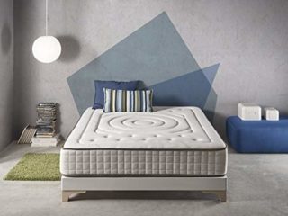 SIMPUR Relax: colchón Imperial Cashmere 135x190 cm | Altura 25 cm | 11 Zonas de Confort | Revestimiento Cashmere |Dureza Medio/Alto | Gran Confort | Reversible | Ortopédico | Independencia de lechos