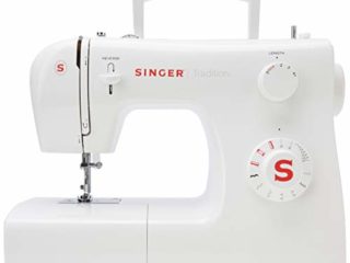 Singer 2250 Tradition - Máquina de Coser mecánica, 10 Puntadas, 43 x 22 x 35,2 cm, Blanco