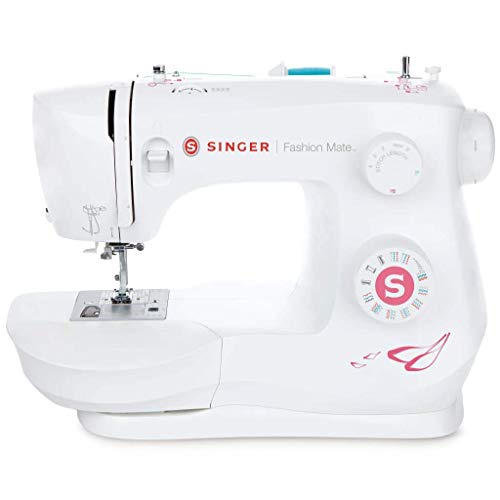 SINGER Fashion Mate - Máquina de coser (Blanco, Máquina de coser automática, Costura, Paso 4, Variable, palanca, Giratorio)
