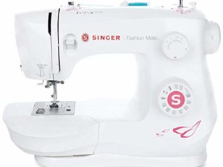 SINGER Fashion Mate - Máquina de coser (Blanco, Máquina de coser automática, Costura, Paso 4, Variable, palanca, Giratorio)
