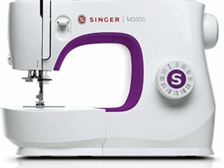 Singer M3505 - Máquina de Coser Portatil, Nuevo Modelo 2020, 34 Puntadas de Costura, útiles, elásticas, Decorativas, Automática, Fácil de Usar