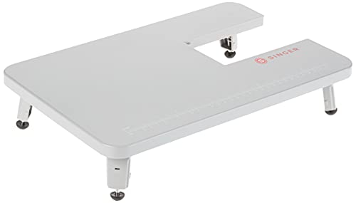 Singer Mesa de extensión para máquinas de Coser mecánicas 4411, 4423, 4432 y 4452 Extensible, Gris