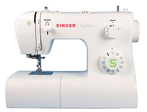 Singer Tradition 2273 - Máquina de coser mecánica, 22 puntadas, color blanco