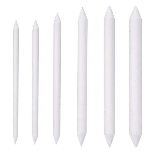 SIOPPKIK 6 Piezas Accesorios de Dibujo, Difuminos de Papel Lapices De Dibujo para Artistas de Boceto DIY Difuminos Difuminadores para Dibujo