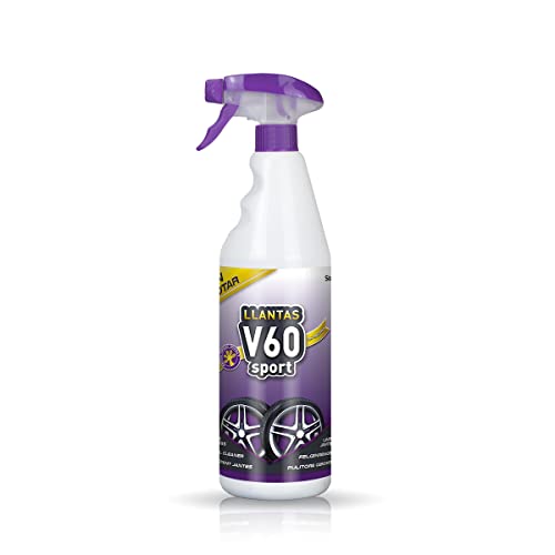 Sisbrill V60 Sport Limpia Llantas - Sin Frotar - Neutro y Seguro - 1 Litro