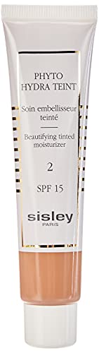 Sisley Phyto Hydra-Teint Base SPF15 02 Medium 40ML Unisex Adulto, Negro, Estándar