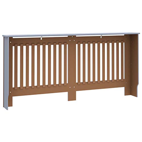 Sistema de Refrigeración de MDF, Práctica Cubierta de Radiador de MDF con Acabado de Laca a Base de Agua Multiusos para Sala de Estar