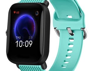 SITAFU Correa para Amazfit Bip U/Bip U Pro,20mm Pulseras de Repuesto Compatible con Amazfit GTS/GTS 2/GTS 2 Mini/GTS 2e/GTS 3/GTR 42mm,Silicona Correa de Reloj para Amazfit Bip/Bip S/Bip S Lite