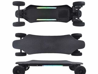 Skateboard Electrico Adulto, Monopatin con Remoto, Eléctrico Longboard de 4 Ruedas con Motor Inteligente Skateboard, Velocidad 35-40 Km/h, para Adolescente Profesional