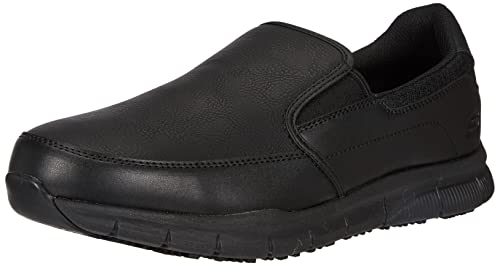 Skechers Nampa Groton, Mocasines Hombre, Negro, 46 EU