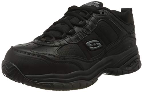 Skechers Soft Stride Grinnel, Zapato Industrial Hombre, Negro, 45 EU