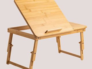 SKLUM Mesa Auxiliar Plegable para Portátil en Bambú Tecnik Bambú Bambú - (Elige Color)